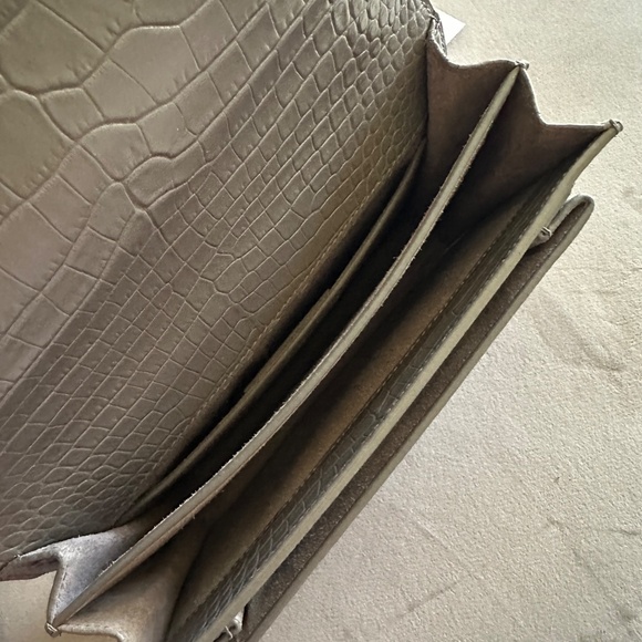 Saint Laurent crocodile sunset bag Medium - Picture 5 of 6